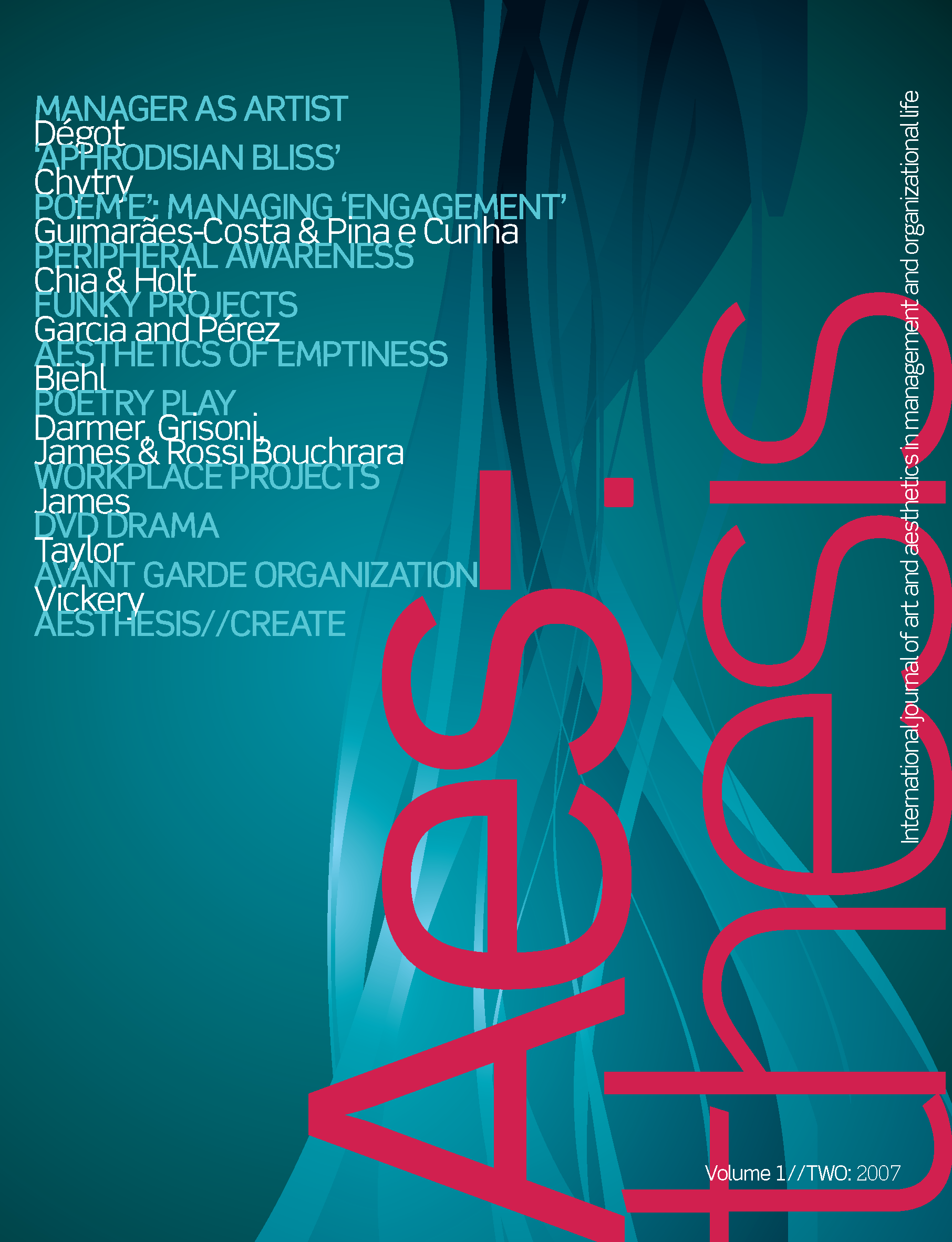 Aesthesis Vol. 1 Iss. 2