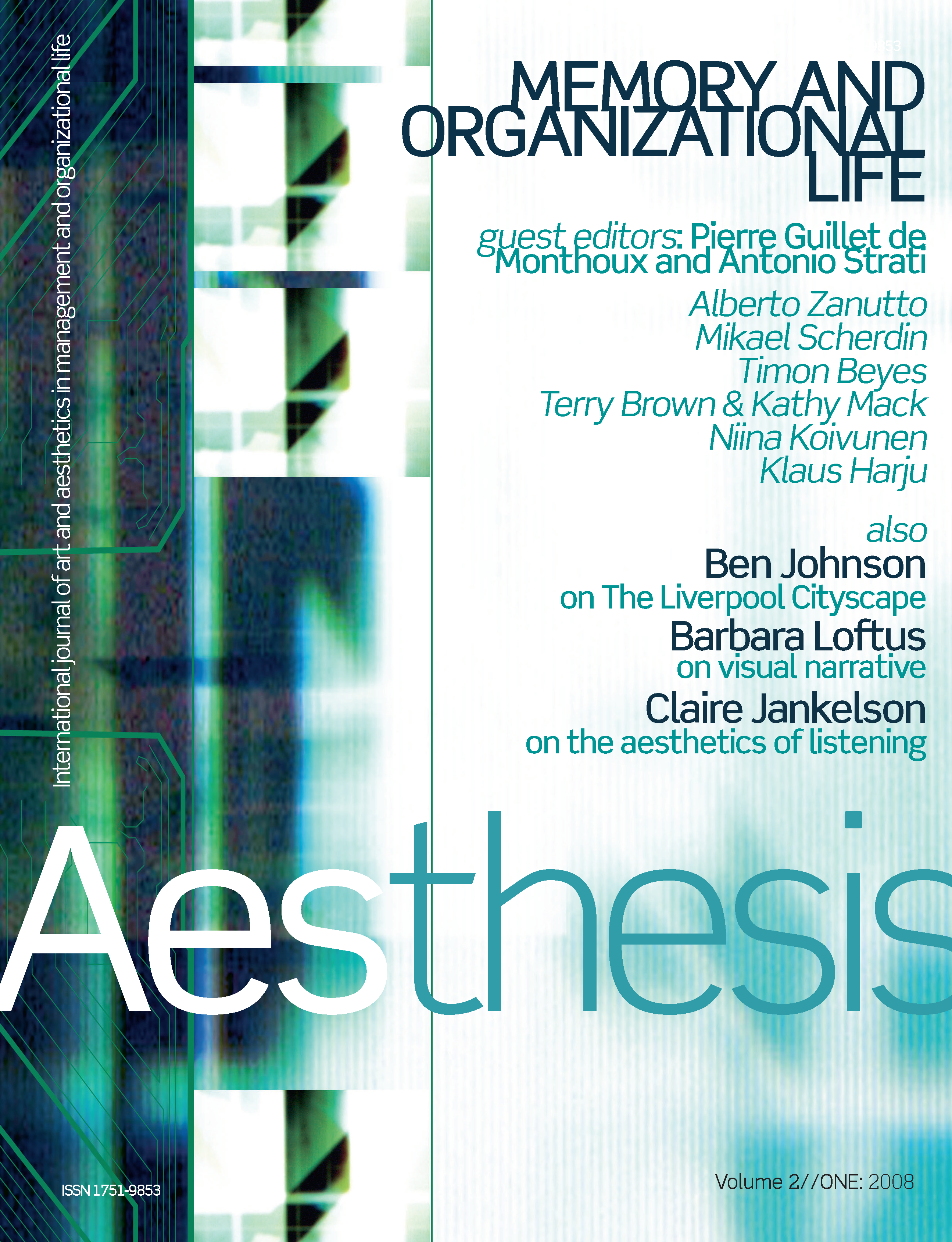 Aesthesis Vol. 2 Iss. 1